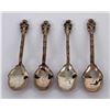 European Coin Silver Demitasse Spoons