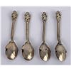 Image 2 : European Coin Silver Demitasse Spoons