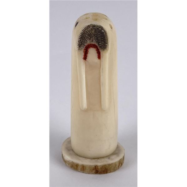 Alaskan Eskimo Inuit Walrus Salt Shaker
