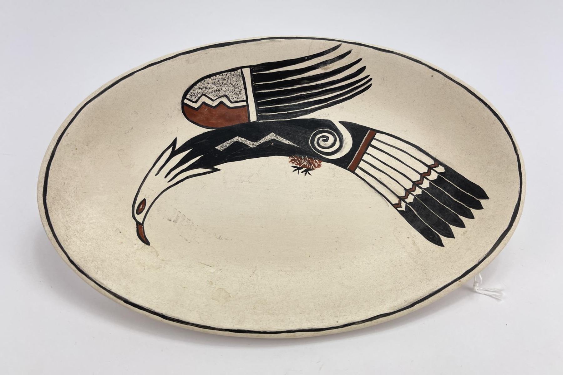 Acoma Pueblo Indian Pottery Plate