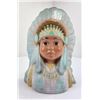 Indian Child Pottery Bust