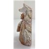 Image 5 : Carved Alabaster Native American Indian Sculpture