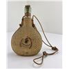 Antique Rum Negrita Wine Basket Bottle