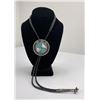 Zuni Indian Inlaid BMW Bolo Tie Sterling