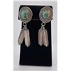 Navajo Sterling Silver Turquoise Earrings
