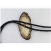 Image 8 : Alaskan Eskimo Inuit Fossil Walrus Bolo Tie
