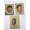 Image 1 : Eskimo Inuit Alaskan Pastel Drawings
