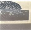 Image 3 : Alaskan Inuit Eskimo Woodblock Print