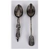 Image 1 : Northwest Coast Tlingit Haida Sterling Spoons