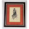 Charles Bear Montana Indian Drawing