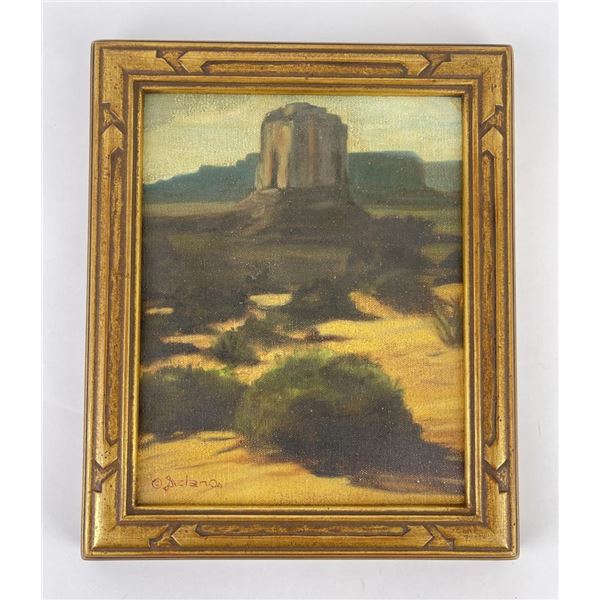 Gerard Curtis Delano Monument Valley Oil Painting