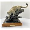 Jerry D McKellar Mountain Lion Bronze