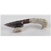 Image 2 : Bo Earls Handmade Obsidian Horn Handle Knife