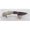 Image 3 : Bo Earls Handmade Obsidian Horn Handle Knife