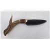 Image 2 : Bo Earls Handmade Obsidian Horn Handle Knife