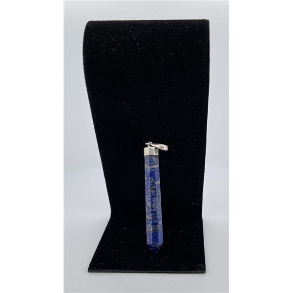 Sterling Silver Lapis Lazuli Necklace Pendant