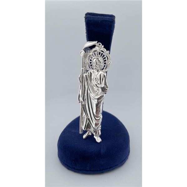 Sterling Silver Saint Jude the Apostle Pendant