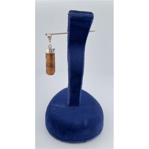 Sterling Silver Mexican Opal Necklace Pendant