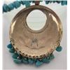 Image 8 : Navajo Sterling Silver Turquoise Necklace