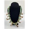 Navajo Buffalo Tooth Turquoise Nugget Necklace
