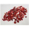 Image 2 : Large Group of Red Branch Coral Beads