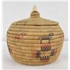 Image 2 : Alaskan Inuit Eskimo Lidded Basket