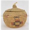 Image 3 : Alaskan Inuit Eskimo Lidded Basket
