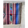 Image 8 : Southwest Mexican Indian Pattern Blanket Rug