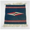 Vintage Chimayo Indian Throw Rug