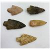 Ancient Indian Artifact Arrowheads Points
