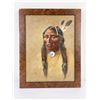 Ted Long Kill Bear Indian Oil Painting