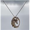 Image 1 : Gorham Sterling Silver Gold Unicorn Necklace