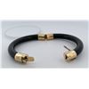 Image 4 : Chinese Black Jade Clasp Bangle Bracelet