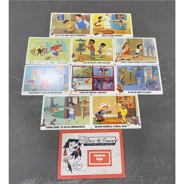 Walt Disney Study Prints Pedestrian Safety Set