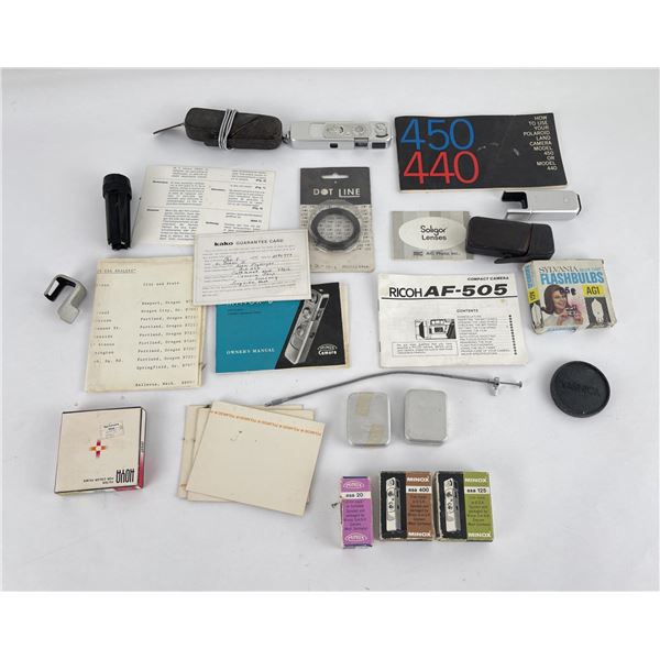 Minox B Spy Camera and Accessories