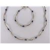 Image 3 : Sterling Silver Necklace and Bracelet