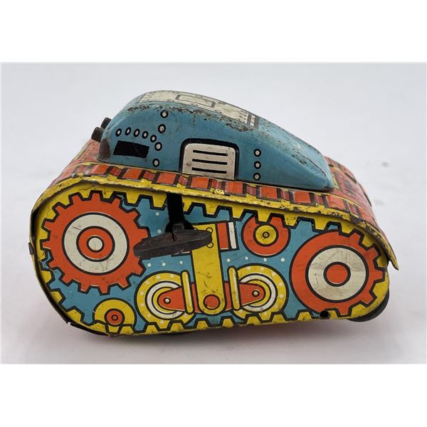 Marx Tin Litho Wind Up Tank Toy