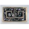 Image 1 : Alpaca Mexico Inlaid Belt Buckle