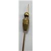Image 5 : 14K Gold White Jade Stick Pin