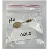 Image 6 : 14K Gold White Jade Stick Pin