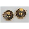 Image 2 : Victorian 14k Gold Earrings