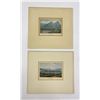 Image 1 : Pair of Swiss Antique Colored Lithographs