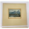 Image 3 : Pair of Swiss Antique Colored Lithographs