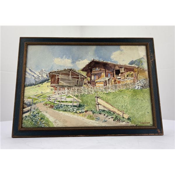 John J Redmond Watercolor Painting