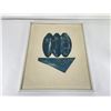 Image 1 : Mid Century Signed Woodblock Print