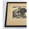 Image 2 : Lon Megargee Woodblock Print Interlude