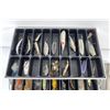Image 2 : Vintage Fishing Tackle Box and Contents
