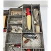Image 2 : Vintage Fishing Tackle Box and Contents