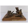 Image 1 : Ott Jones Trouble on the Wind Bronze Montana