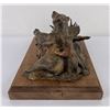 Image 7 : Ott Jones Trouble on the Wind Bronze Montana
